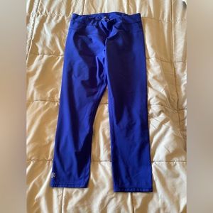Athleta Blue Cropped Leggings